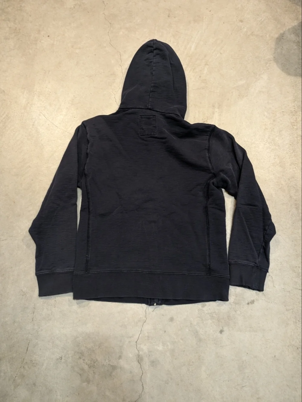 Y2K GAP Full Zip Hoodie Dark Navy Blue Made In UAE